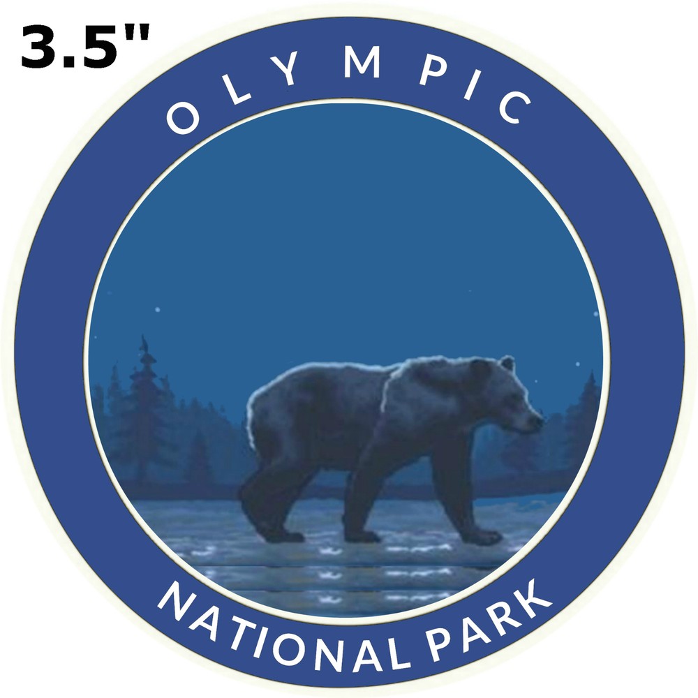 Olympic National Park Car Truck Window Bumper Sticker Decal Souvenir