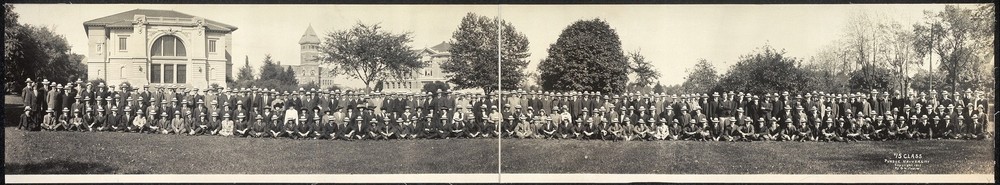 Photo:1913 Panorama: Purdue University,West Lafayette, Indiana