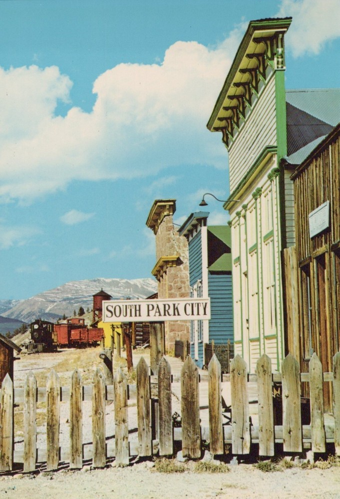 Fairplay South Park City Colorado 4x6 Postcard