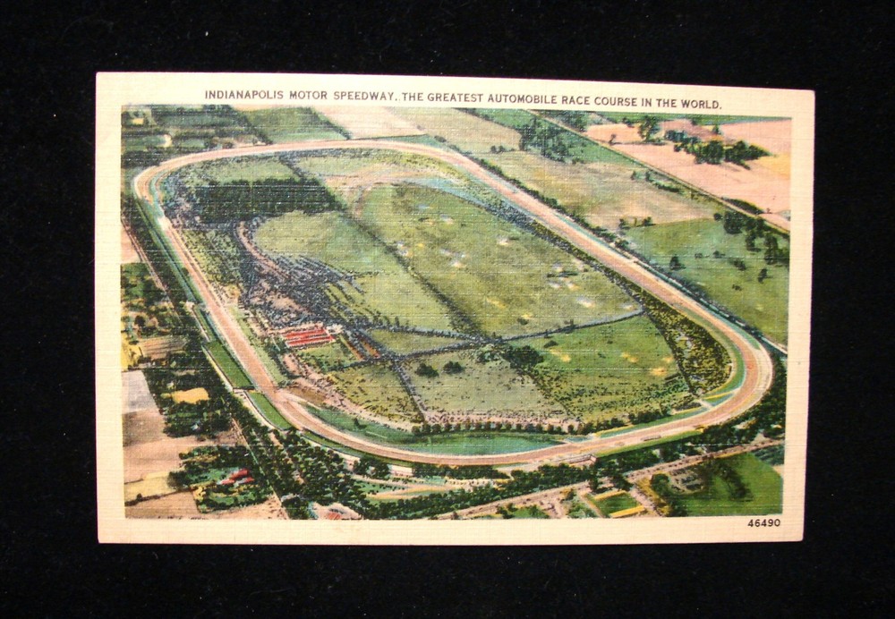 Vtg Linen Postcard 