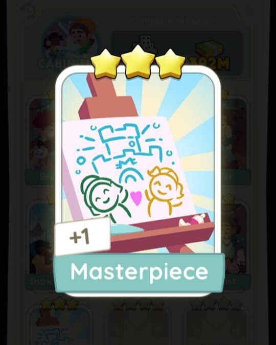 Masterpiece MONOPOLY 3 Stars ⭐️⭐️⭐️ Sticker | FAST DELIVERY