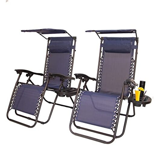Adjustable Steel Mesh Zero Gravity Lounge Chair for Outdoor Patio Comfort