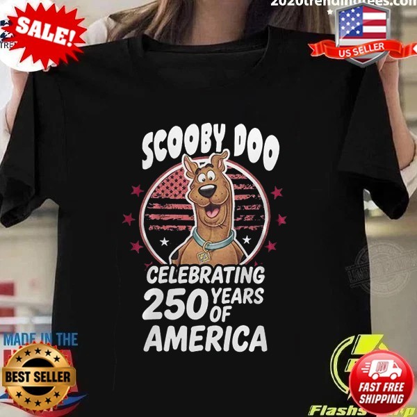 Scooby-Doo 250 Years America Patriotic Anniversary Shirt S-5XL