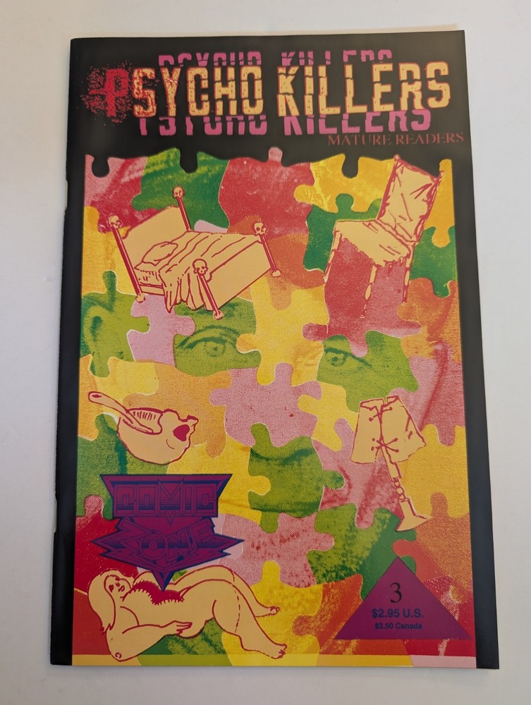 Psycho Killers #3 🦇NM-🦇2nd print Ed Gein Serial Killer Combined Shipping!🦇