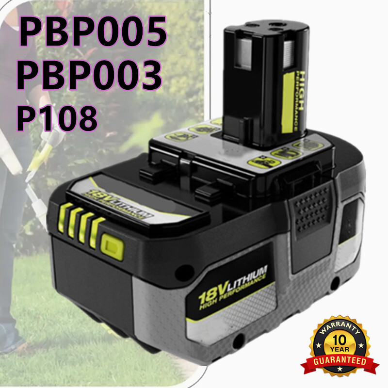 NEW For Ryobi 18V ONE+ PBP006 PBP005 4Ah Li-Ion Compact Battery - Newest Model!
