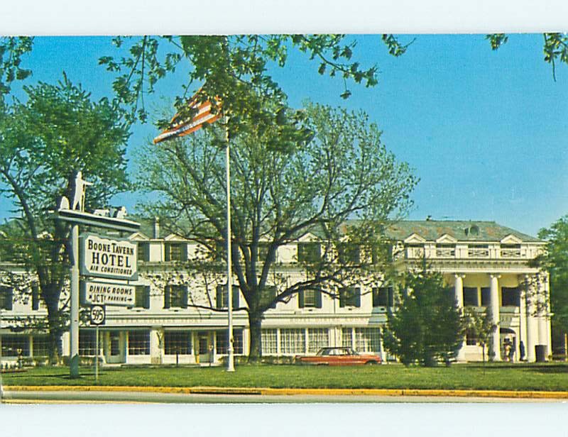 Unused Pre-1980 OLD CARS & BOONE TAVERN HOTEL Berea Kentucky KY q5400