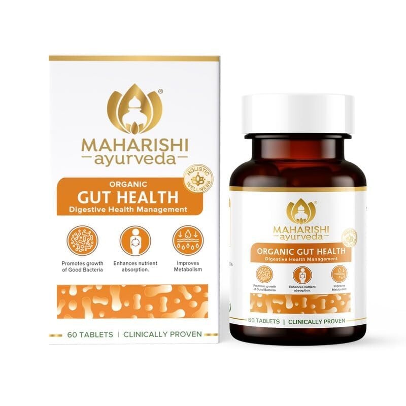 Maharishi Ayurveda Gut Health Booster – Enhances Nutrient Absorption & Digestion – 60 Tabs