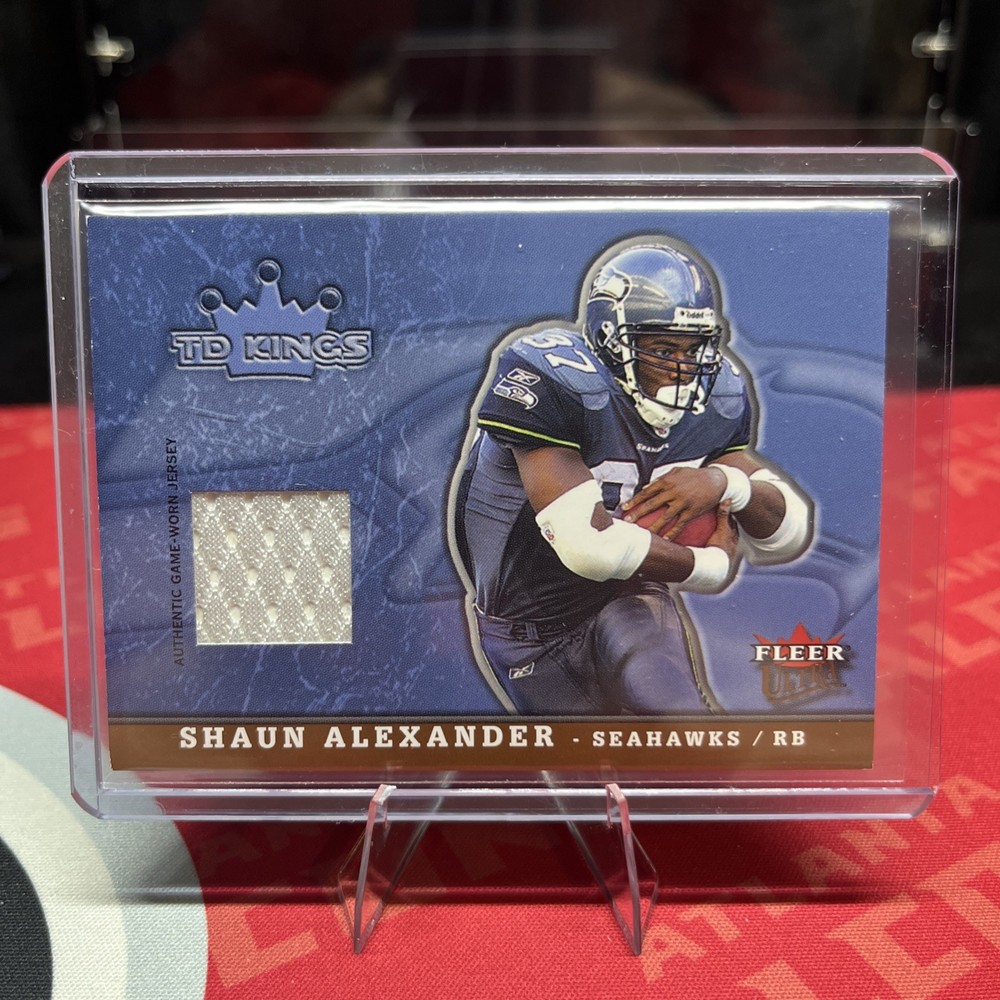 2005 Fleer Ultra - Td Kings Shaun Alexander #TK/SA Copper Jersey (MEM) Game-Used