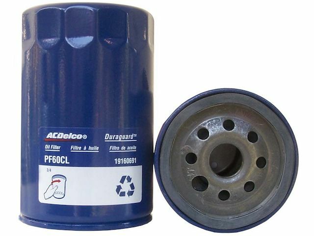 AC Delco Oil Filter for 1981-1983 Nissan 720 2.2L 4 Cyl FI Diesel 38PKYT