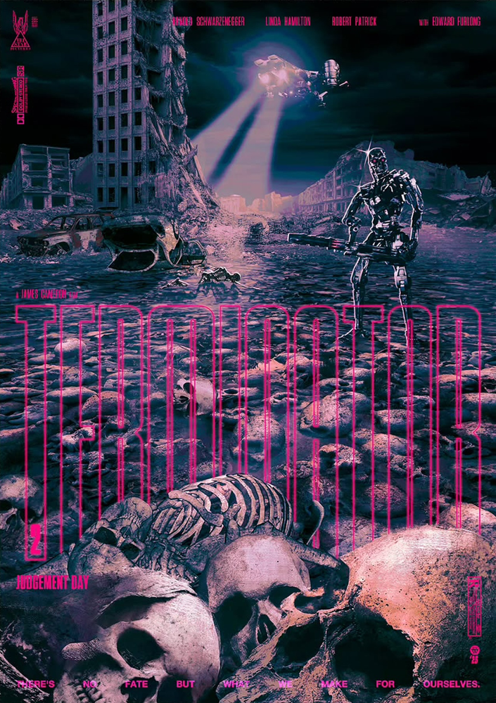 The Terminator (1984) Movie Poster No Frame, Sci-fi Action Movie Art Print