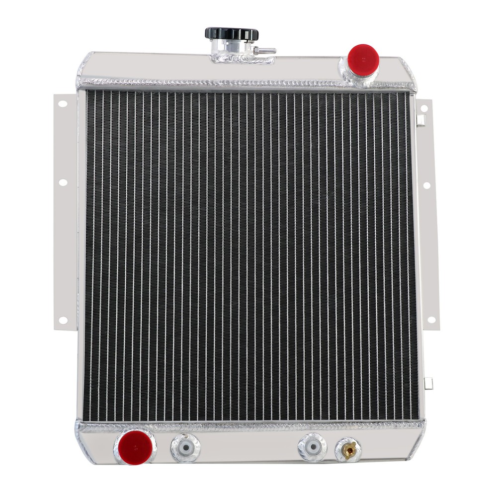 4 Rows Aluminum Radiator fit For Jeep DJ5 Cars 3.8L 4.2L L6 1966-1974 1968 1973