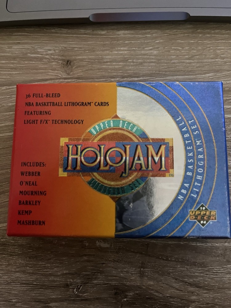 1994 Upper Deck NBA HoloJam Lithogram 36-Card Set Ungraded – Complete W Jordan
