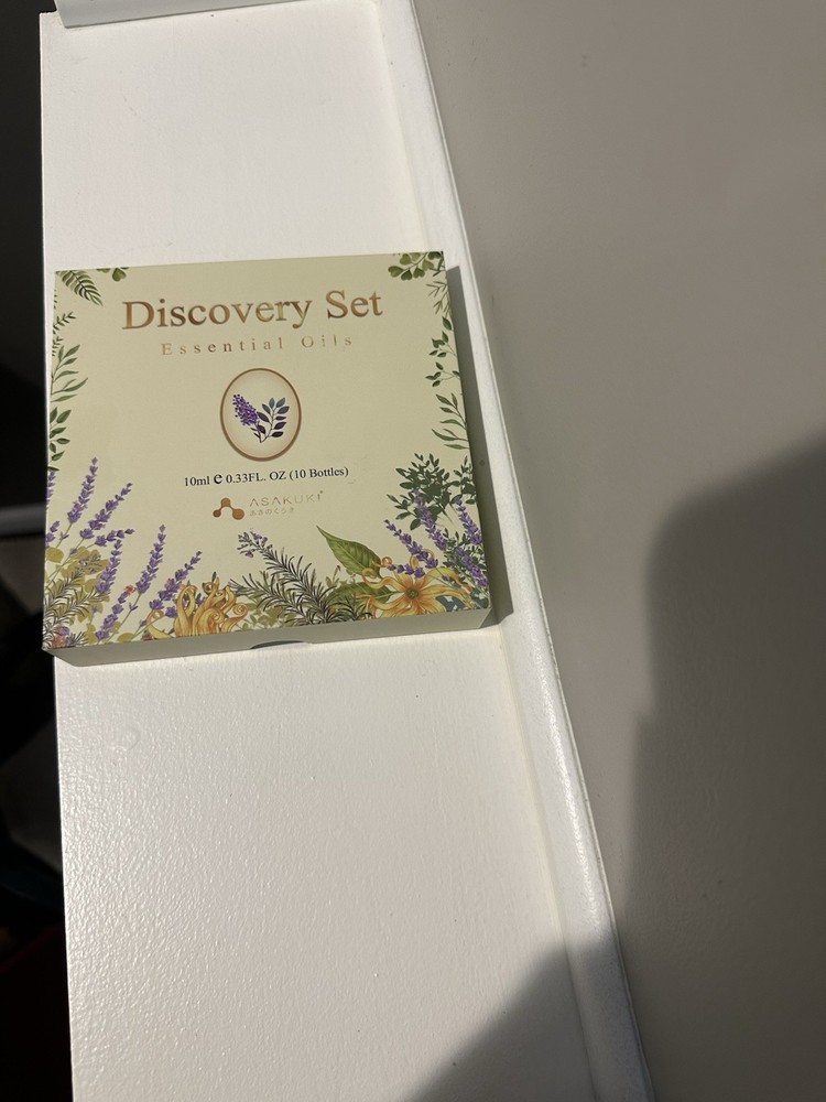 Asakuki 10-Piece Essential Oil Set for Aromatherapy & Relaxation