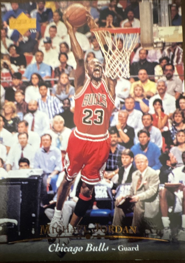 1995-96 Upper Deck - Michael Jordan #23 Bulls on Front