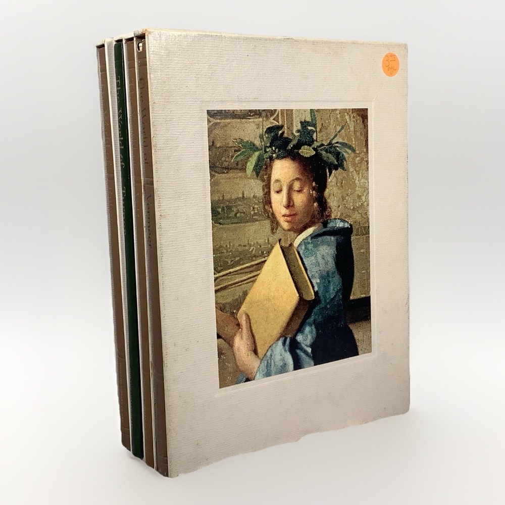4 Time Life Library Of Art Book Rubens Vermeer Velazquez Turner  VTG