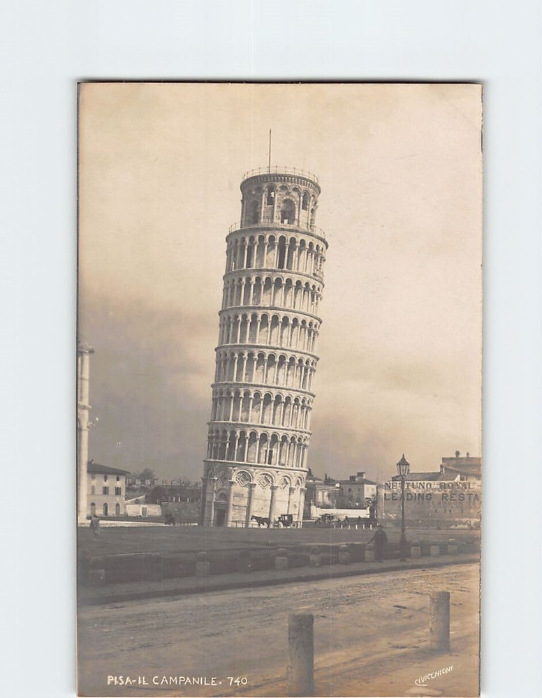 Postcard Il Campanile Pisa Italy