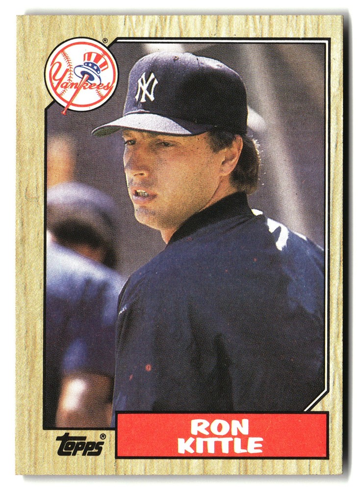 1987 Topps #584 Ron Kittle