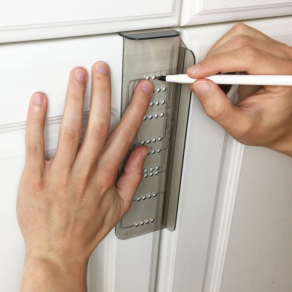 Cabinet Door & Drawer Hardware Installation Template Kit Made in The USA