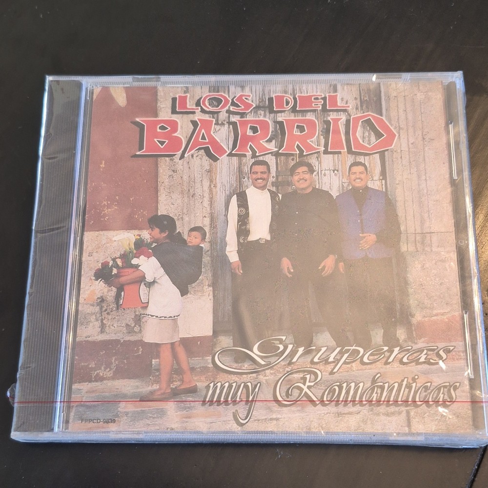 Los Del Barrio Gruperas muy Románticas CD Album Latin Grupera Spanish Fonovisa