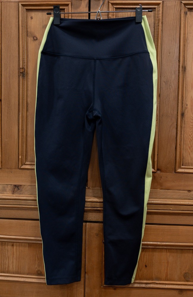 Splits59 Cropped Leggings Green and Black size Medium