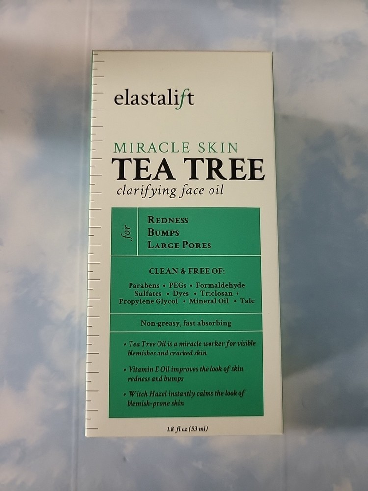 Tea Tree Oil Facial Spot Treatment w/ Witch Hazel 1.8 oz Targets Redness & A...