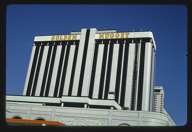 Photo:Atlantic City New Jersey Golden Nugget Casino 1970s Hotel Exterior