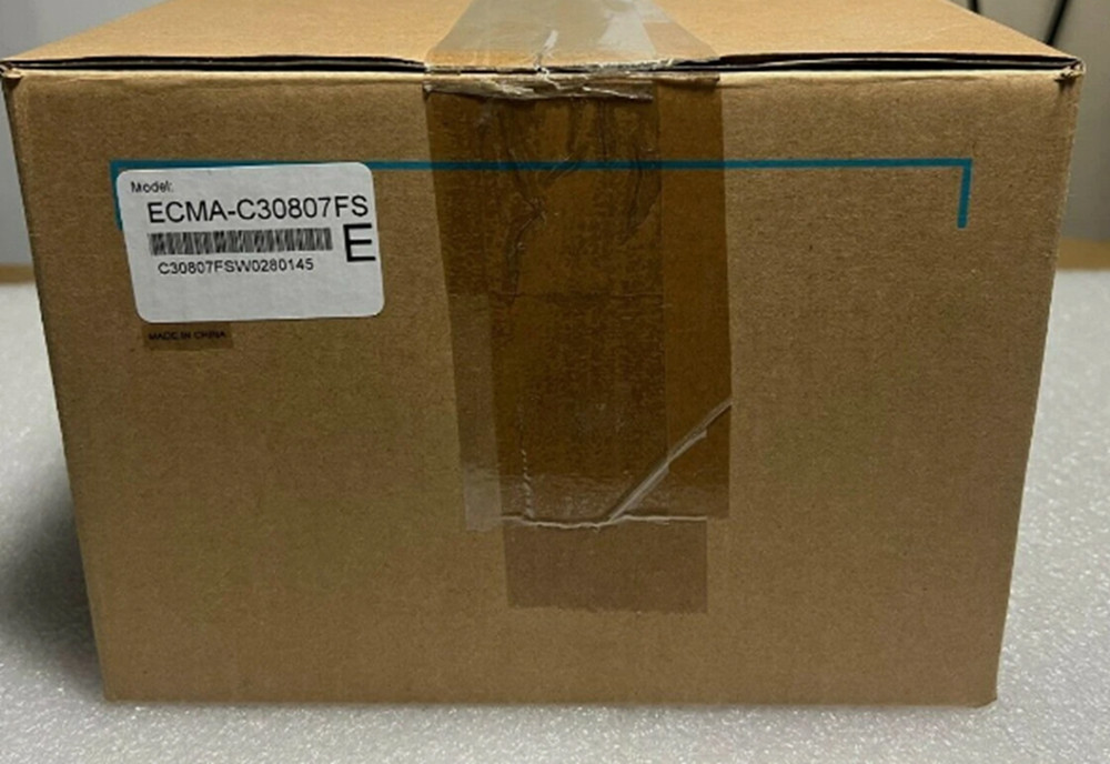 New In Box Delta ECMA-C30807FS Servo Motor