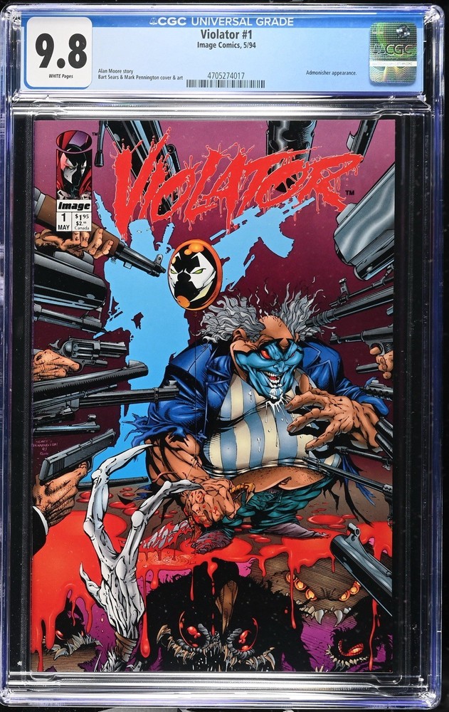 VIOLATOR #1 - CGC 9.8 - Key Issue DARK HORSE COMICS 1994