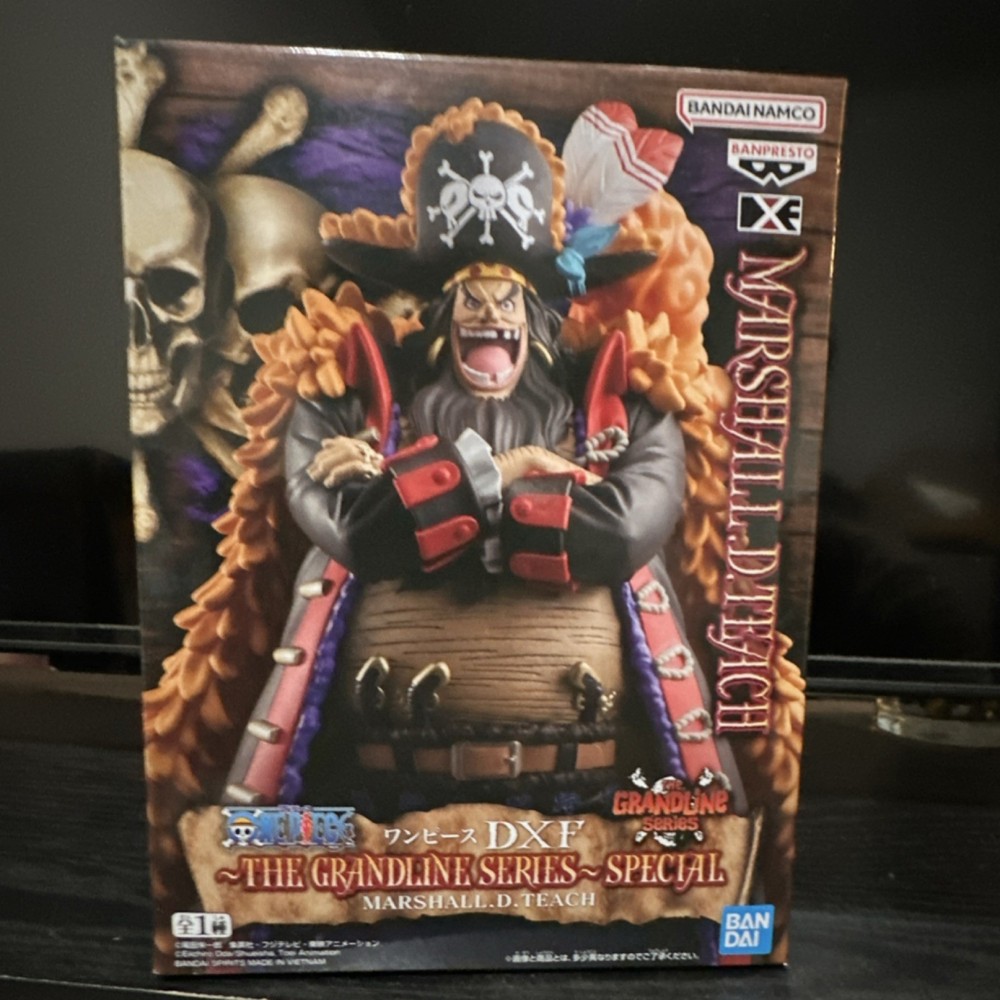 BANPRESTO Marshall D. Teach DXF THE GRANDLINE SERIES One Piece PVC ABS Figure
