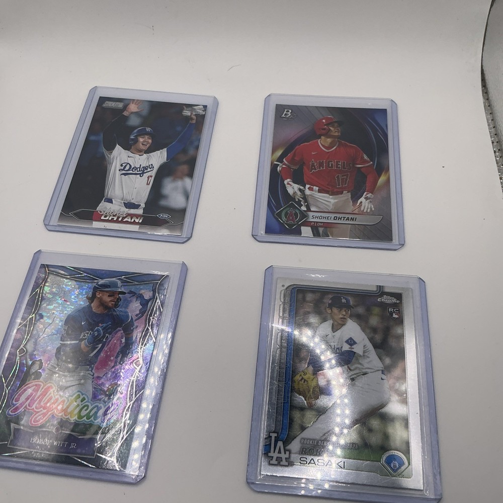 MLB Mixed Lot Card All Stars ,shohei,Witt, Numbered , Auto (28 Cards)