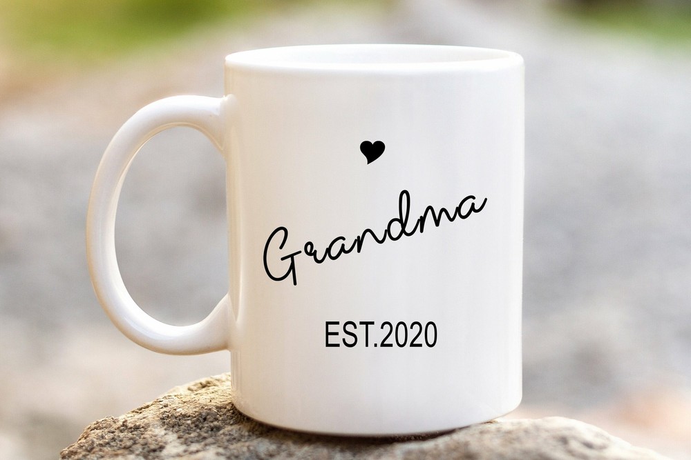 Grandma Mug Pregnancy Announcement Mom Promoted To Grandma  Customised Mug