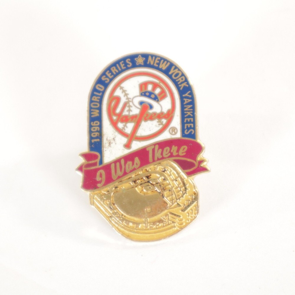 1996 NY Yankees World Series Champions Lapel Pin I Was There