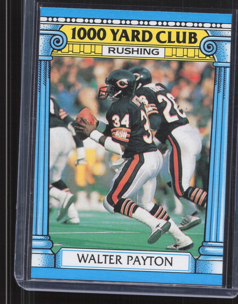 1987 Topps #7 Walter Payton 1000 Yard Club