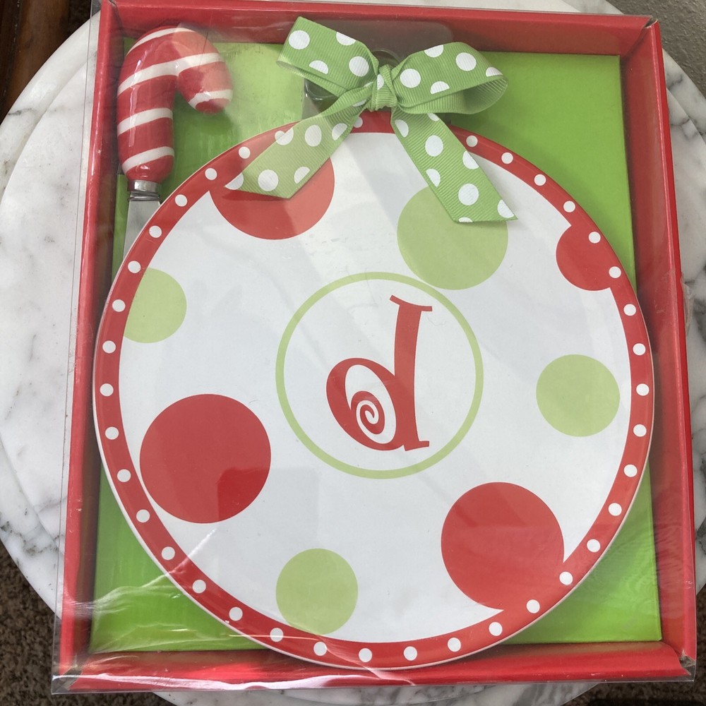 Mud Pie New Initial Ceramic 8