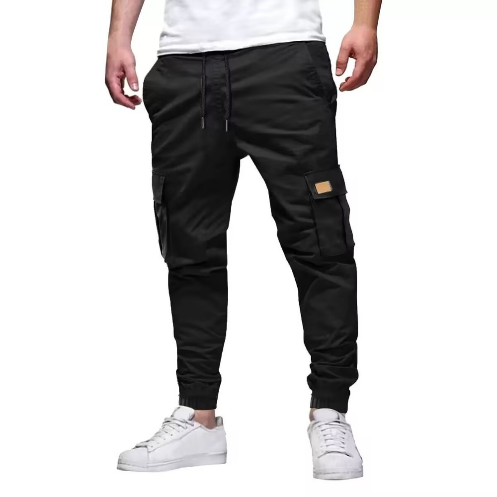 Baggy Men Sweatpants Y2K Streetwear Casual Hip Hop Wide Leg Joggers