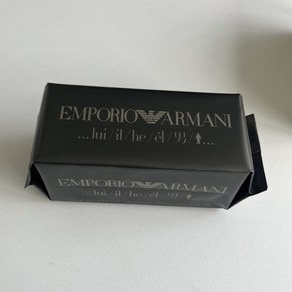 Emporio Armani lui / il / he / él / 男 Eau de Toilette Spray 7ml Sample Size