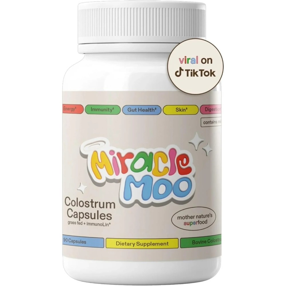 Colostrum Supplement for Gut Health Hair Growth Beauty and Immune Support -30cap