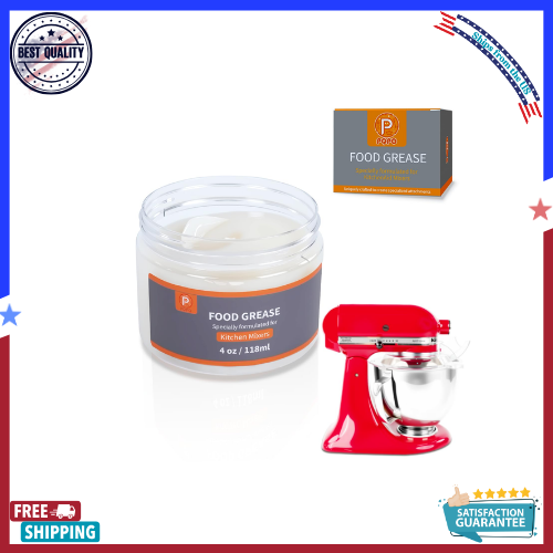 4 oz. Food Grade Grease, Compatible with Stand Mixers, Maintain The Performance.