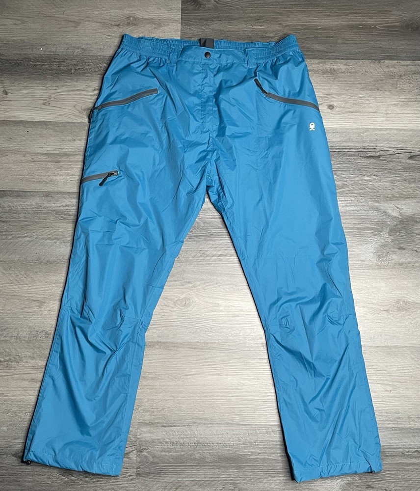 Little Donkey Andy Women’s Water Proof Rain Blue Pants Hiking/Outdoor US XL