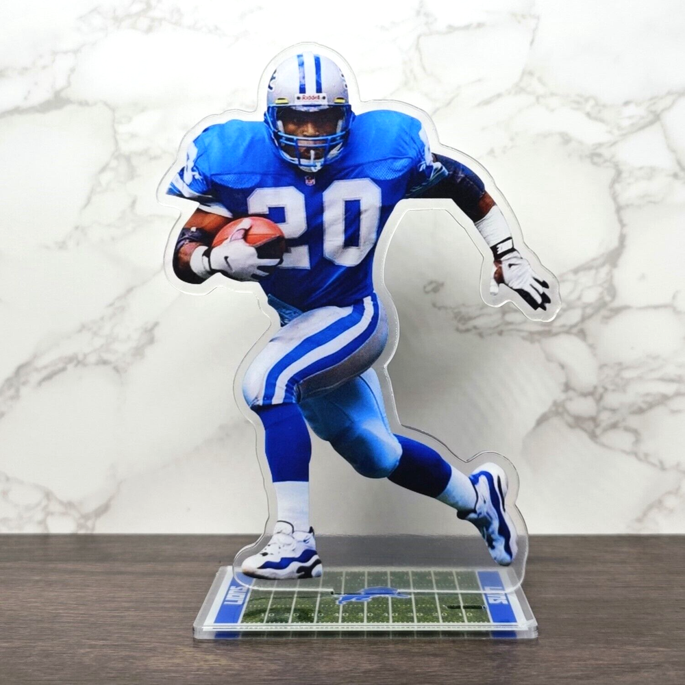 Barry Sanders Lions Standee for Man Cave Decor and Memorabilia