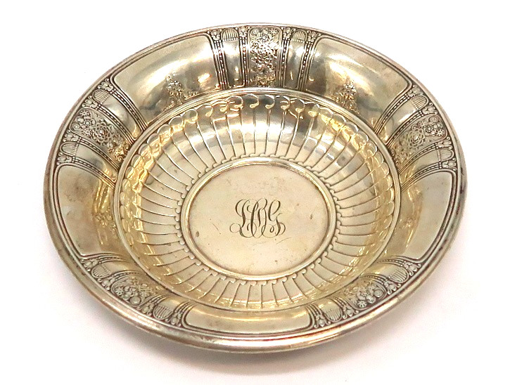 Antique Gorham Sterling Silver Candy Dish Frontenac 42616 Art Nouveau ~ 6