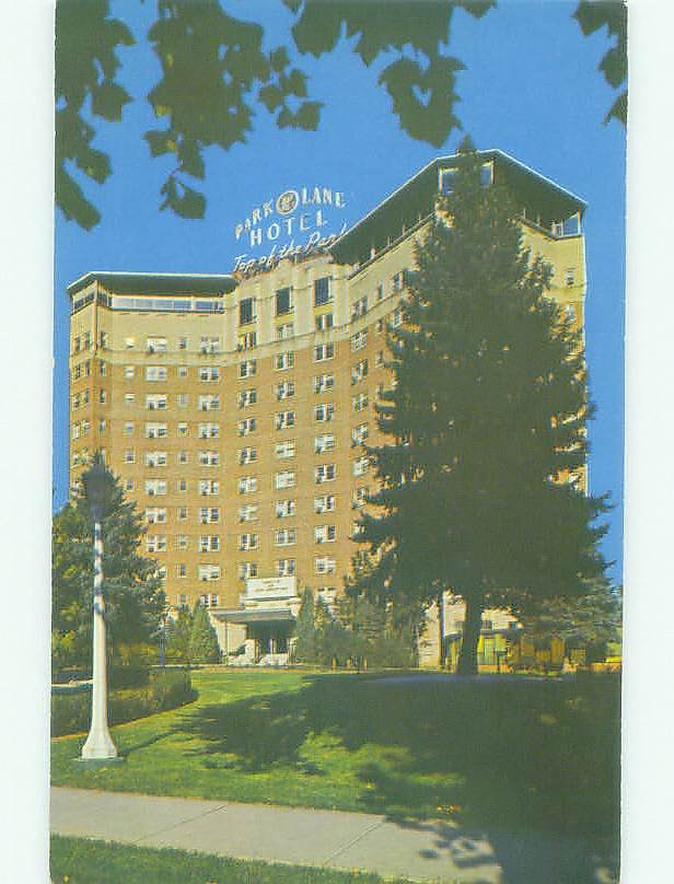 Unused Pre-1980 PARK LANE HOTEL Denver Colorado CO hr6336@