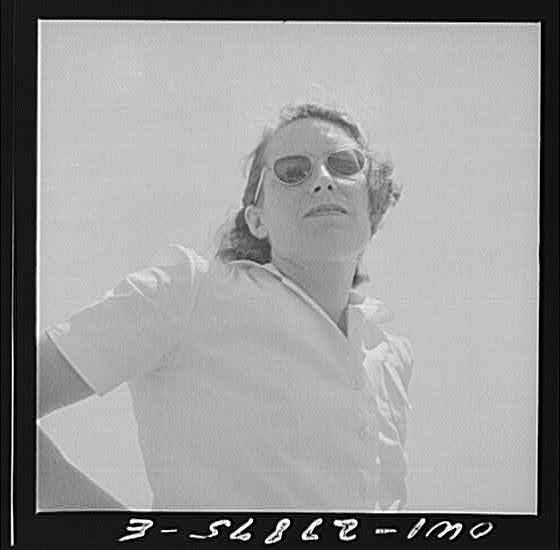 Photo:Untitled Man in Sunglasses 1960s Black and White Portrait Print