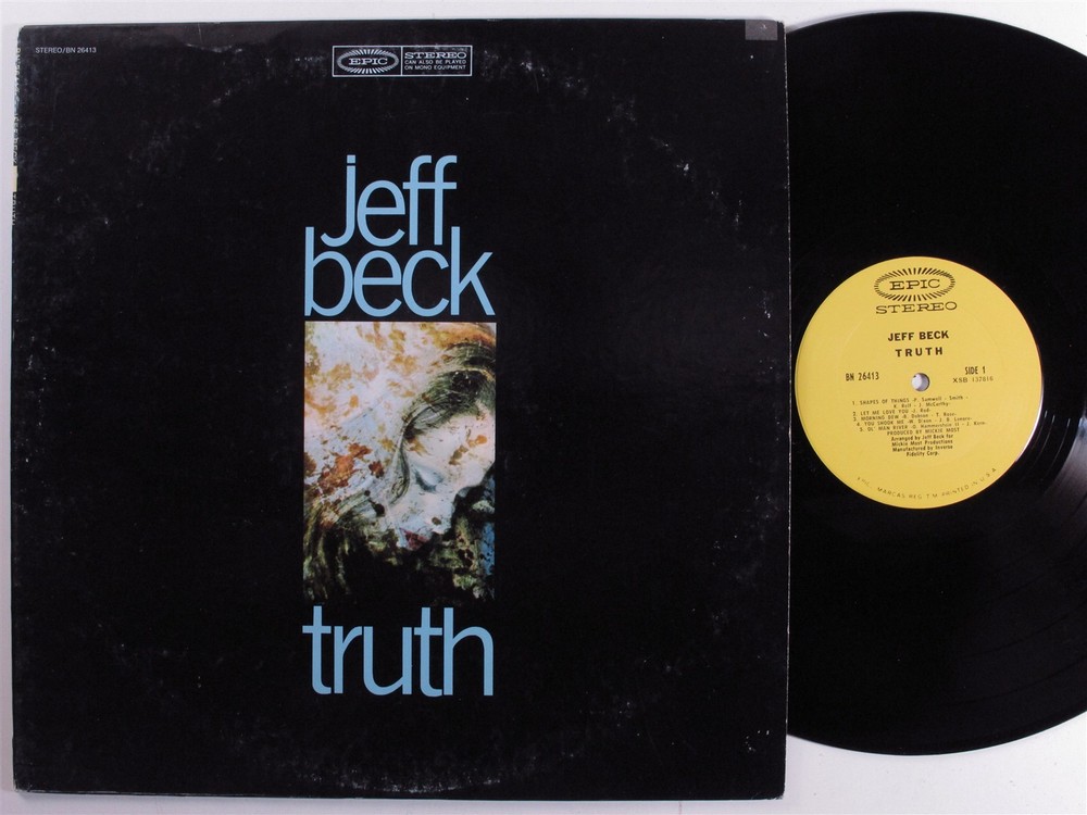 JEFF BECK Truth EPIC LP d