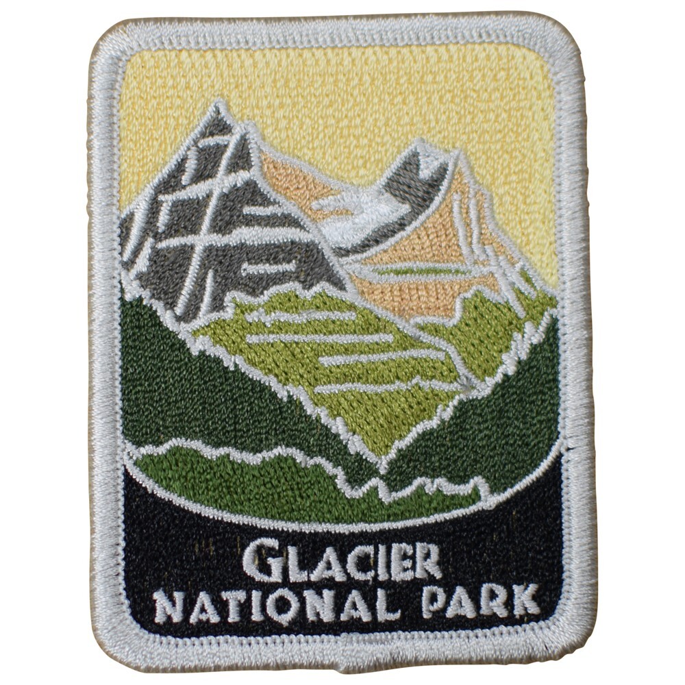 Glacier National Park Patch - Gunsight Mountain, Montana Badge 3