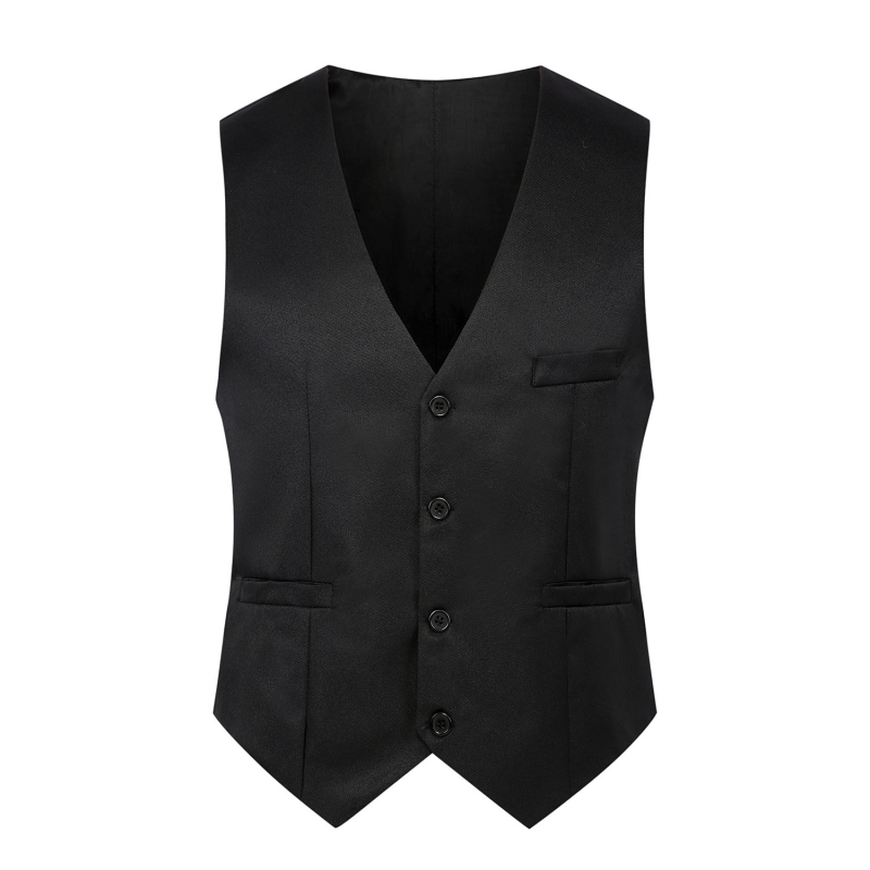 British Fashion Slim Men's Waistcoat for Spring and Autumn Suit Clip
