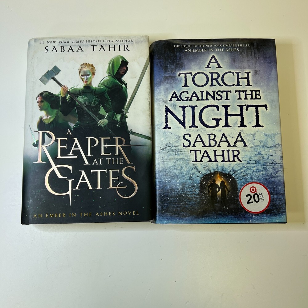 Ember in the Ashes Series by Sabaa Tahir Lot Books 2-3 Hardcover Torch Reaper