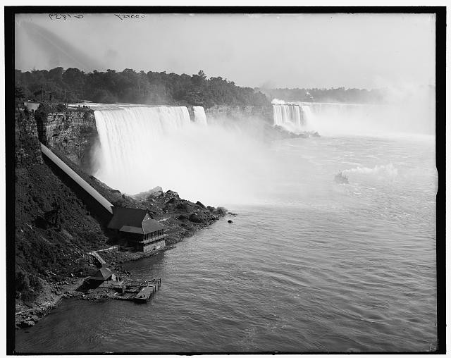 Photo:Niagara Falls N.Y. 1900s International Bridge View Falls