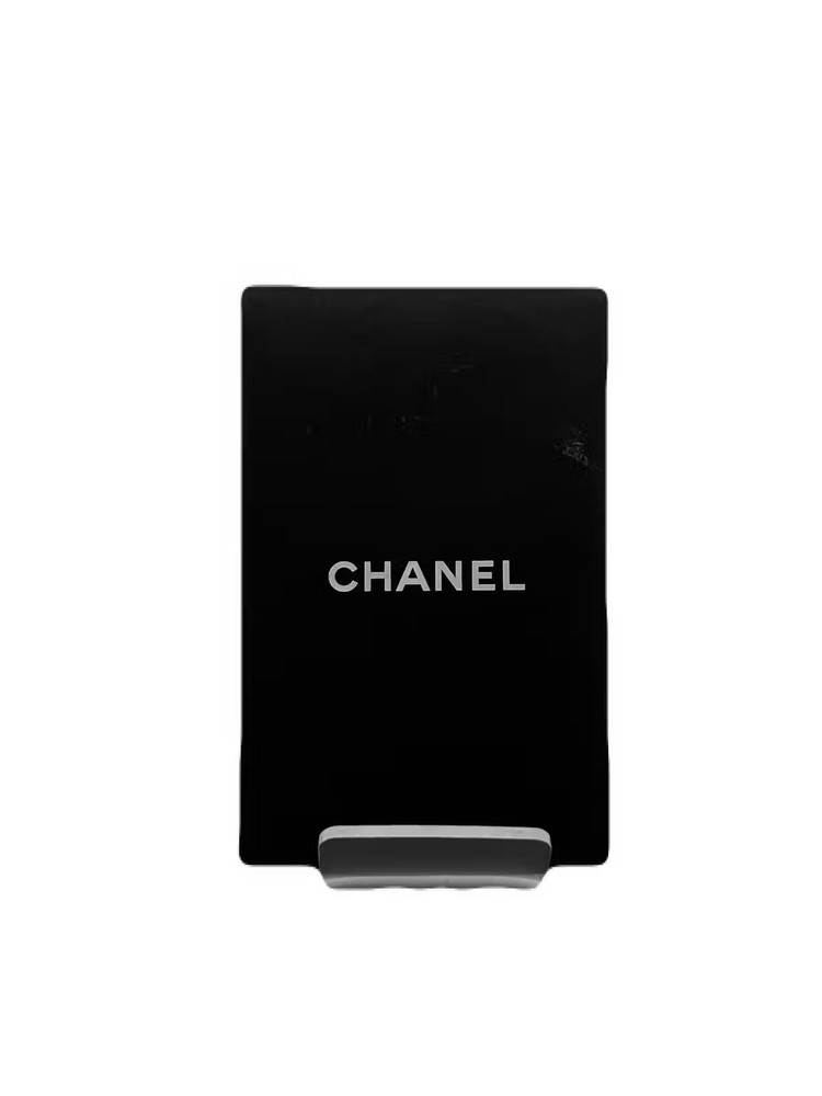 Pre-Owned CHANEL Black Nylon Mirror Bag E0328-104