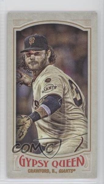 2016 Topps Gypsy Queen Mini Brandon Crawford #116 3a3Fulfilled by COMC - World’s largest consignment service